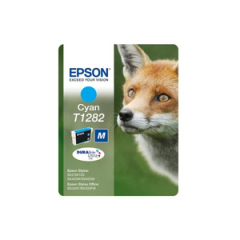 Epson T1282 Fox Cyan Standard Capacity Ink Cartridge 3.5ml - C13T12824012 Image