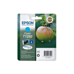 Epson T1292 Apple Cyan Standard Capacity Ink Cartridge 7ml - C13T12924012 Image