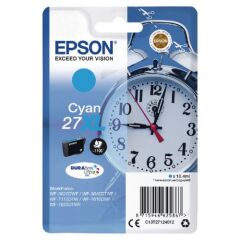 Epson 27XL Alarm Clock Cyan High Yield Ink Cartridge 10ml - C13T27124012 Image