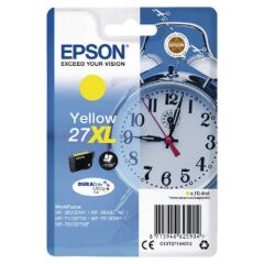 Epson 27XL Alarm Clock Yellow High Yield Ink Cartridge 10ml - C13T27144012 Image