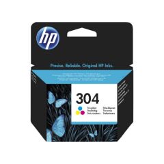 HP 304 Tricolour Standard Capacity Ink Cartridge 2ml - N9K05AE Image