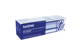 Brother Black Thermal Transfer Film Ribbon (Pack of 2) PC302RF
