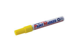 Artline 400 Bullet Tip Paint Marker Medium Yellow (Pack of 12) A4006