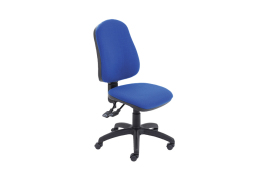 Jemini Teme Deluxe High Back Operator Chair 640x640x985-1175mm Blue KF74121