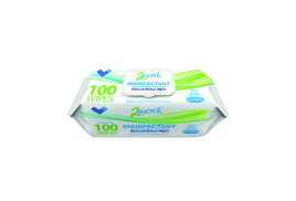 2Work Viricidal Hand And Surface Wipes (Pack of 100) 2W07385