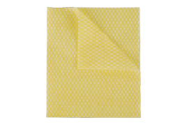 2Work Economy Cloth 420x350mm Yellow (Pack of 50) 104420YELLOW
