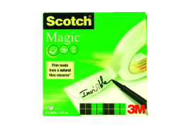 Scotch Magic Tape 810 Solvent-Free 19mmx66m Transparent 8101966
