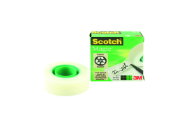 Scotch Magic Tape 810 Solvent-Free 19mmx33m Transparent 8101933