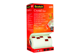 Scotch Crystal Tape 19mm x 33m (Pack of 14) CRYSTAL14VP