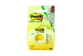 Post-it Cover Up and Labelling Tape 8.4mmx17.7m Low Tack 652H