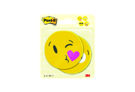 Post-it Notes Emoji Shape 30 Sheets 70 x 70mm (Pack of 2) 7100236592