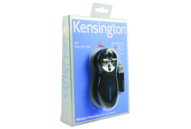 Kensington Wireless Presenter Red Laser Black/Chrome 33374EU