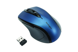 Kensington Pro Fit Mid-Size USB Blue Wireless Mouse K72421WW