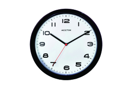 Acctim Aylesbury Wall Clock Black 92/302