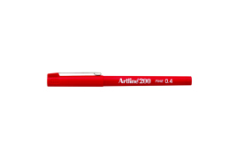 Artline 200 Fineliner Pen Fine Red (Pack of 12) A2002