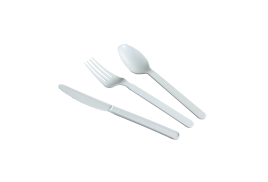 Biodegradable and Compostable CPLA Cutlery Spoon (Pack of 50) ZHGCPLA-S