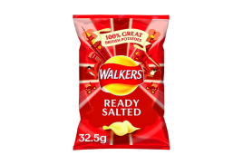 Walkers Ready Salted Crisps 32.5g (Pack of 32) 121797
