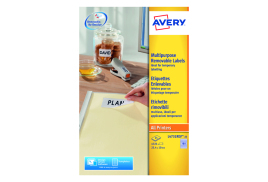 Avery Laser Mini Labels 189 per sheet White (Pack of 4725) L4731REV-25