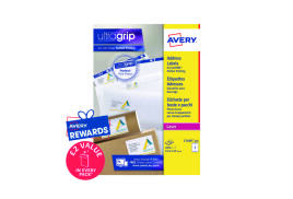 Avery Ultragrip Laser Labels 139x99.1mm White (Pack of 1000) L7169-250