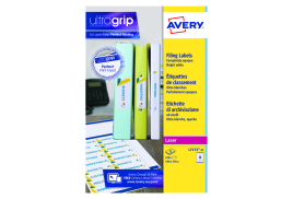 Avery Laser Ring Binder Label 100mmx30mm White (Pack of 450) L7172