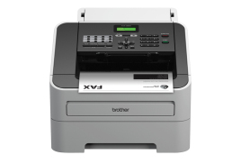 Brother FAX-2840 High-Speed Laser Fax Machine White FAX2840ZU1