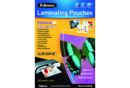 Fellowes Super Quick A4 Laminating Pouches (Pack of 100) 5440001
