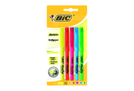 Bic Brite Liner Highlighters Assorted (Pack of 5) 893133