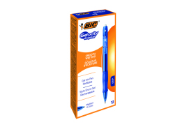 Bic Gel-ocity Original Gel Pen Medium Blue (Pack of 12) 829158