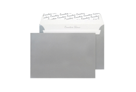 C5 Wallet Envelope Peel and Seal 130gsm Metallic Silver (Pack of 250) 312