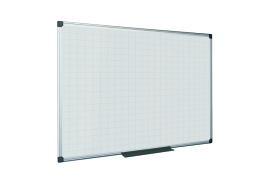 Bi-Office Maya Magnetic Whiteboard Gridded 900x600mm MA0347170