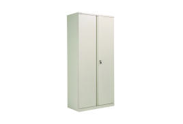 Bisley 2 Door Cupboard Empty 930x480x1975mm Goose Grey KF78715