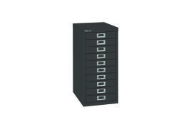 Bisley 10 Multidrawer Cabinet 279x380x590mm Black BY99639