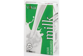 Lakeland Semi-Skimmed Longlife Milk 1 Litre (Pack of 12) A07466