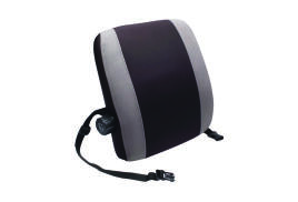 Contour Ergonomics Adjustable Premium Lumbar Back Support Black/Grey CE77701
