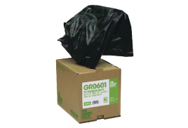 The Green Sack Compactor Sack in Dispenser Black (Pack of 40) VHP GR0602