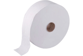 Maxima Jumbo Toilet Roll 2-Ply White 410 Metre (Pack of 6) KMAX2592