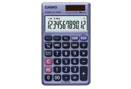 Casio Pocket Calculator 12-Digit SL-320TER+