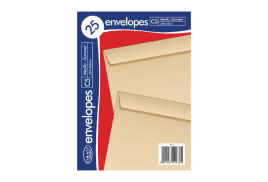 County Stationery C5 Manilla Gummed Envelopes (Pack of 500) C510