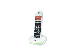 Doro DECT Cordless Telephone Big Button White PHONEEASY 100W