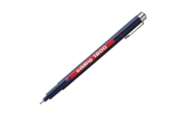 Edding 1800 Profipen Technical Pen Ultra Fine Black (Pack of 10) 1800-0.1-001