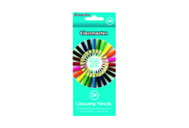 Classmaster Colouring Pencils Assorted (Pack of 24) CPW24