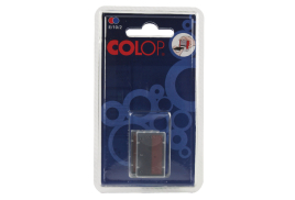 COLOP E/10/2 Replacement Ink Pad Blue/Red (Pack of 2) E/10/2
