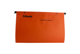 Esselte Orgarex Suspension File V Base Foolscap Orange (Pack of 50) 10402