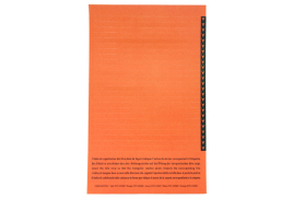 Esselte Orgarex Lateral Insert White With Orange Tip (Pack of 250) 326900
