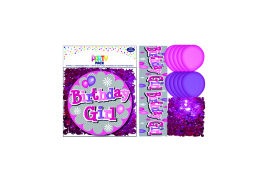 Birthday Girl Party Pack Pink (Pack of 6) 13704-PP