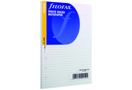 Filofax Refill Personal Ruled Paper White (Pack of 30) 133008