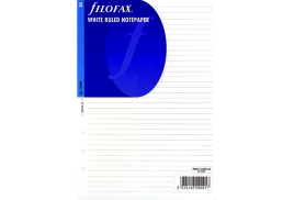 Filofax Refill A5 Ruled Paper White (Pack of 25) 343008