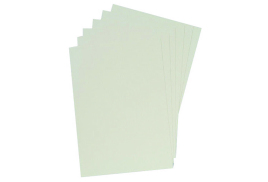 GBC LeatherGrain A4 Binding Cover 250 gsm White (Pack of 100) CE040070