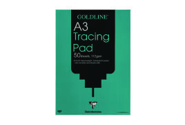Clairefontaine Goldline Heavyweight Tracing Pad 112gsm A3 50 Sheets GPT3A3