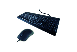 Computer Gear KB235 Standard Anti-Bacterial Keyboard and Mouse 24-0235